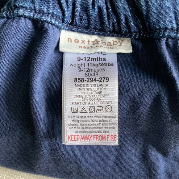 Nexbaby Blue Dinosaur Overalls for Kids two piece - Picture 7 of 7